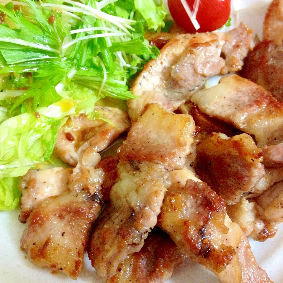 豚ロースのガーリック焼き レシピ 作り方 By Mi 6352 楽天レシピ 豚ロースのガーリック焼き レシピ 作り方 By Mi 6352 楽天レシピ